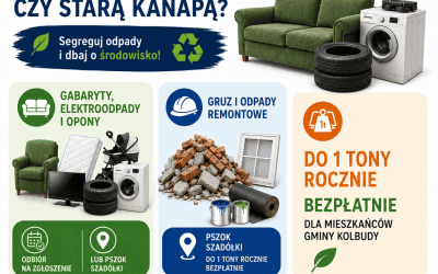 Co z gruzem po remoncie czy starą kanapą?