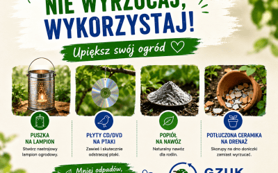 Ogranicz odpady, upiększ swój ogród
